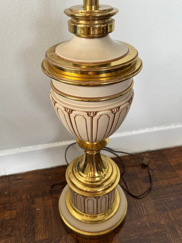 Antique Stiffel floor lamp, genuine brass - photo 2