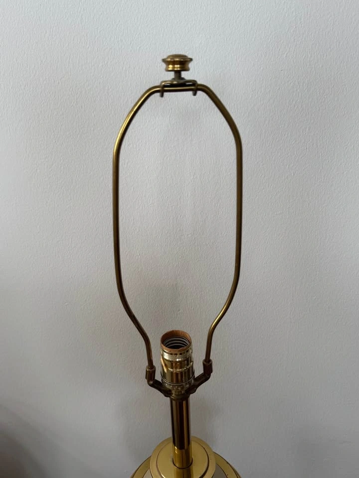 Antique Stiffel floor lamp, genuine brass - photo 5