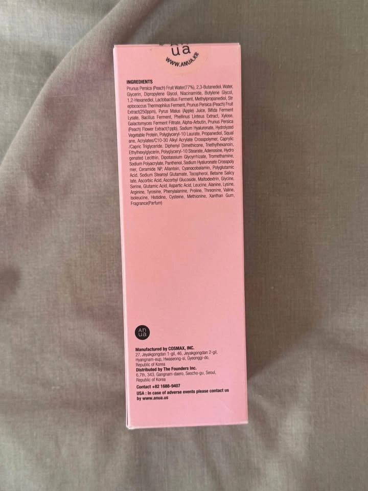 ANUA Peach 77 Niacin Essence Toner — 250 ml - photo 2