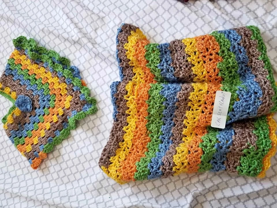 Baby blanket set🏈
