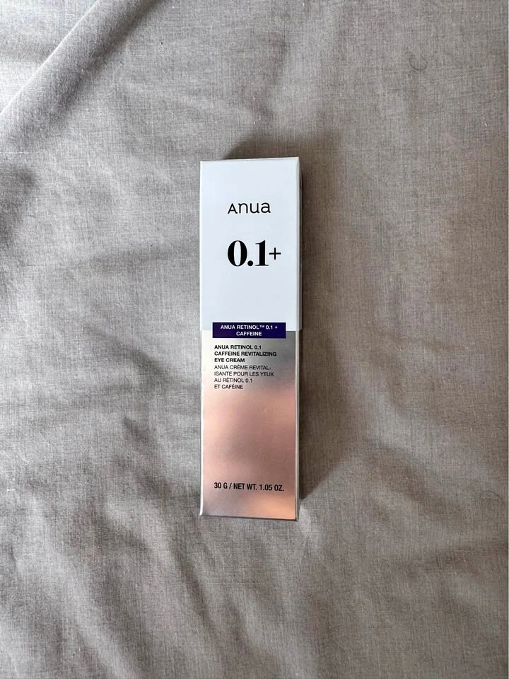 ANUA Retinol 0.1 + Caffeine Revitalizing Eye Cream — 30 g