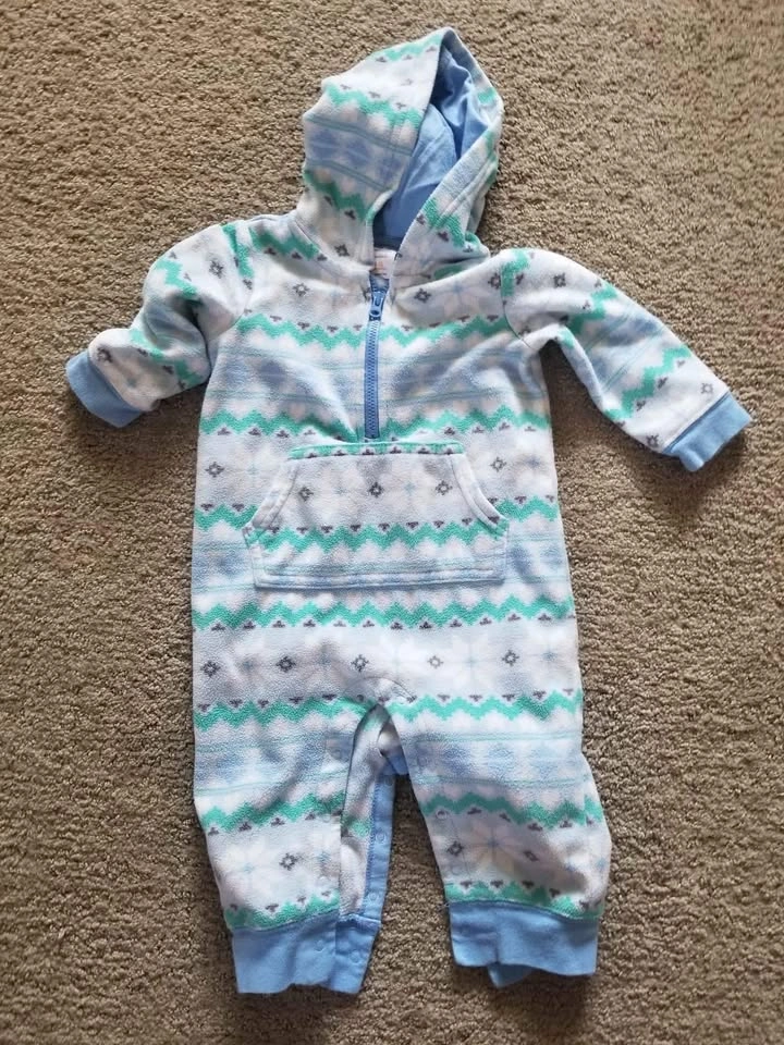 Fleece baby sleep and play🏈