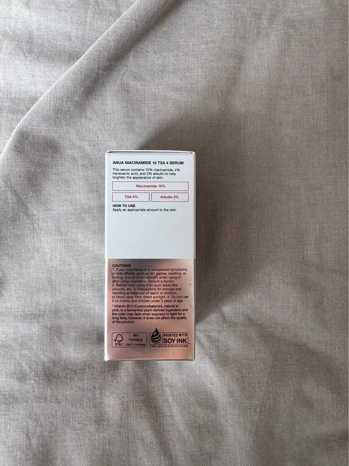 ANUA Niacinamide 10% + TXA 4% Serum — 30 ml - photo 4