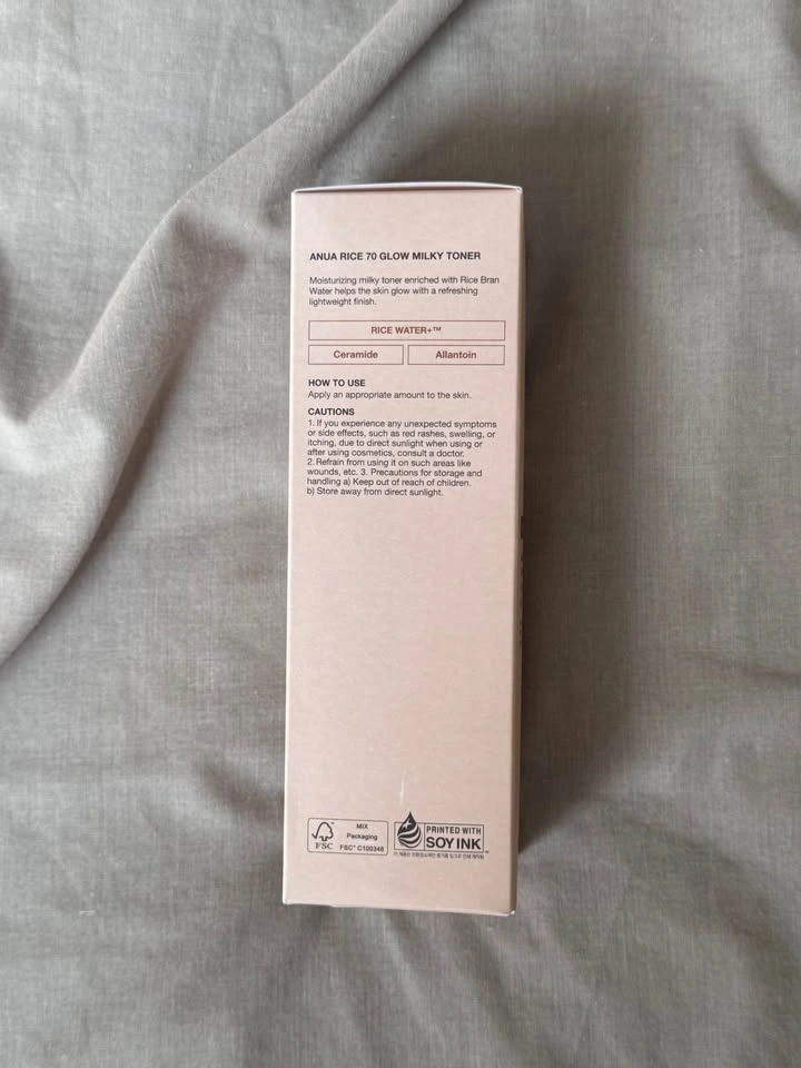 Anua Rice 70 Glow Milky Toner - photo 4
