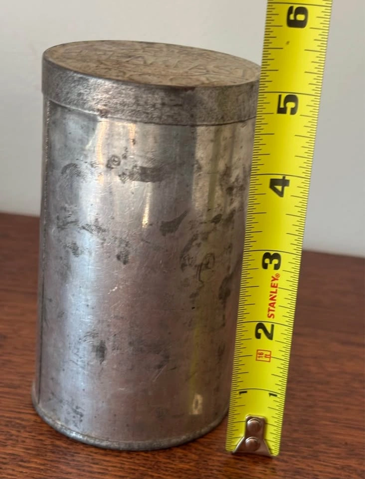 Antique Frys Breakfast Cocoa Advertising Tin Metal Canister - photo 5