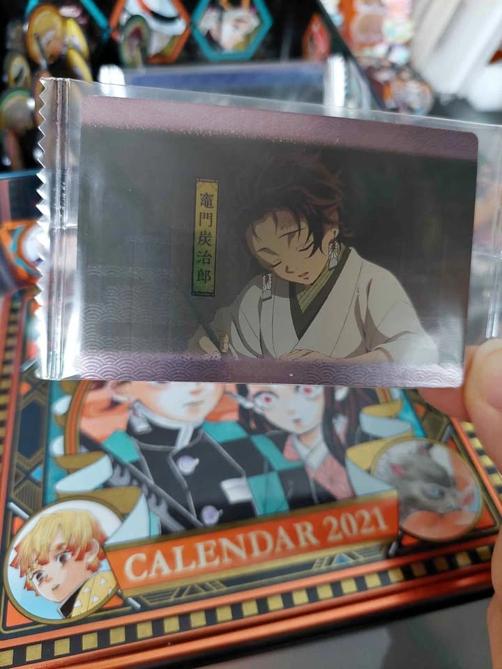 🏈 Bandai Demon Slayer - Tanjiro Kamado Wafer Card