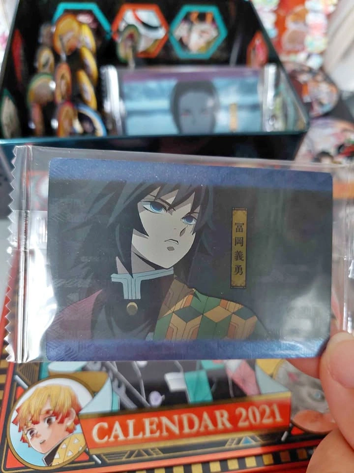 🏈 Demon Slayer - Giyu Tomioka Wafer Card