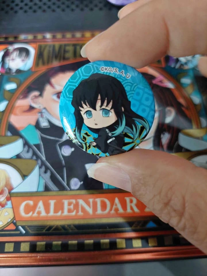 🏈 Demon Slayer - Muichiro Tokito Pinback Button