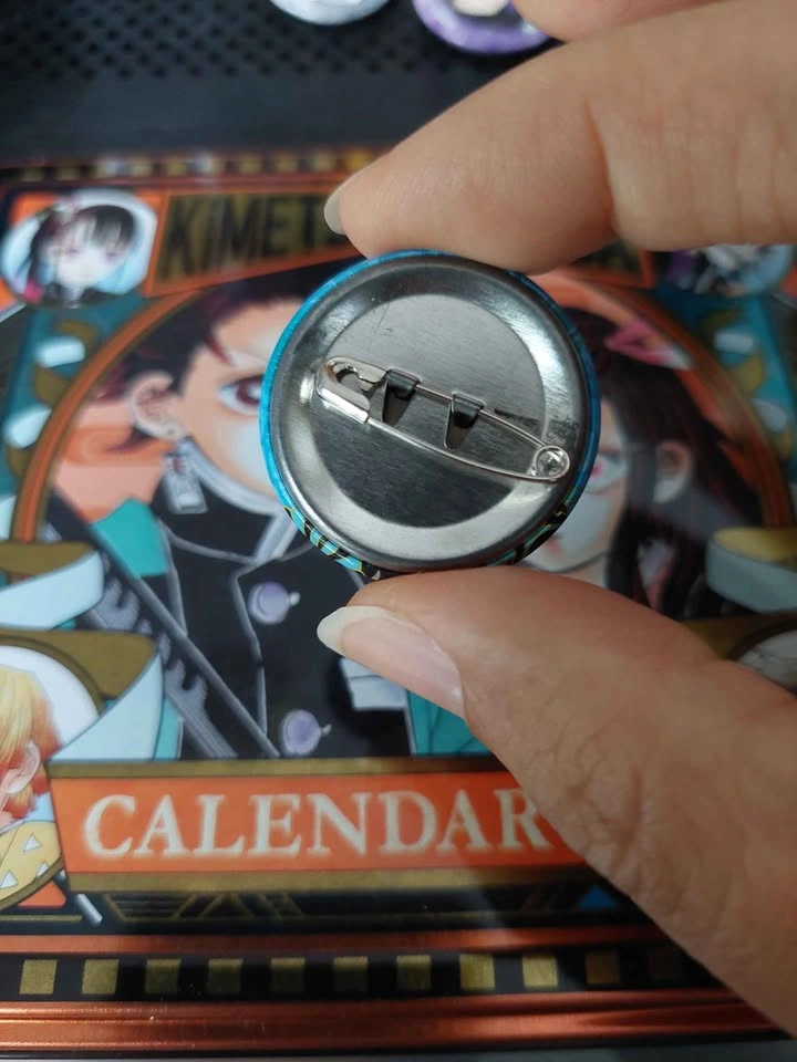🏈 Demon Slayer - Muichiro Tokito Pinback Button - photo 2