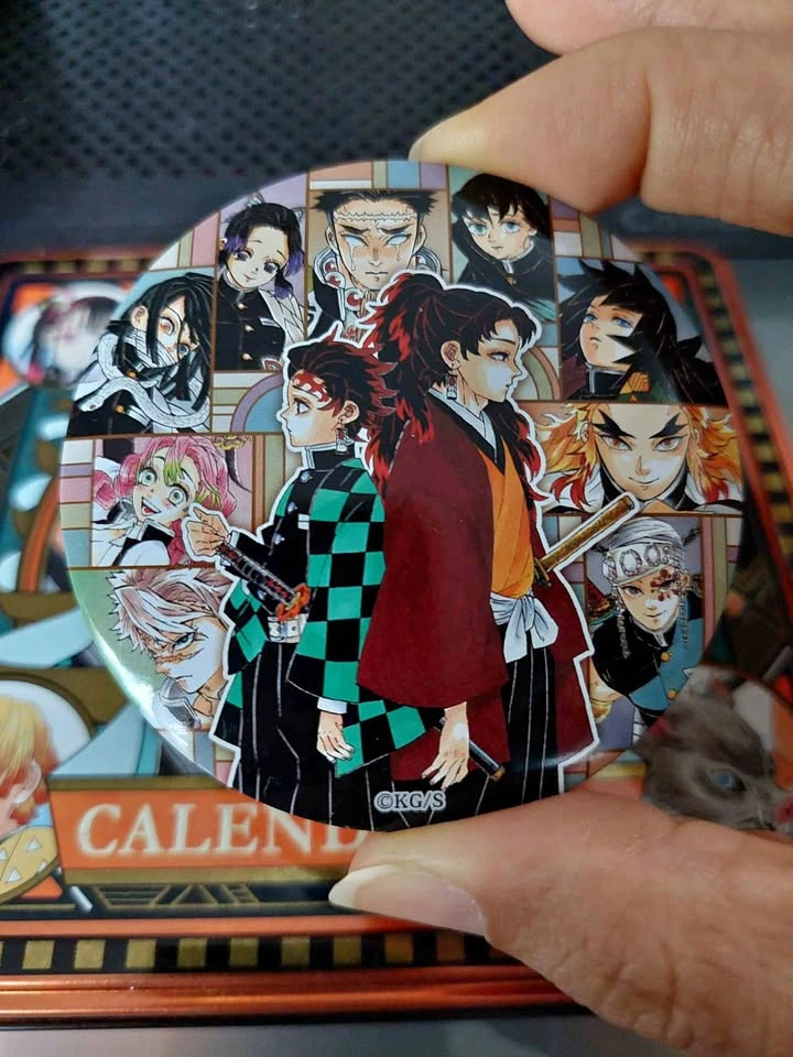 🏈 Demon Slayer - Manga Large Hashira Group Pin Button