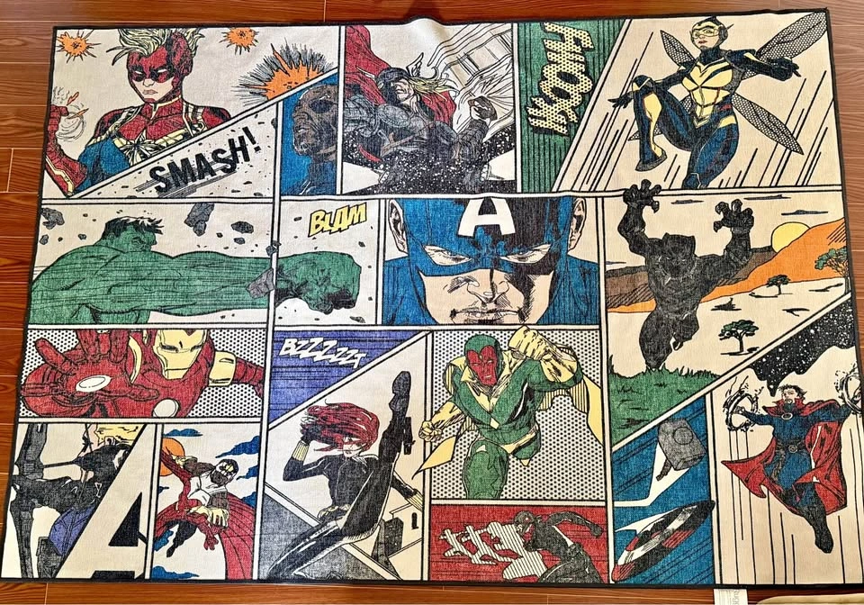 Ruggable Marvel Comic Rug
