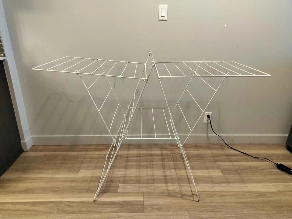 Ikea - white dress drying rack foldable - photo 2