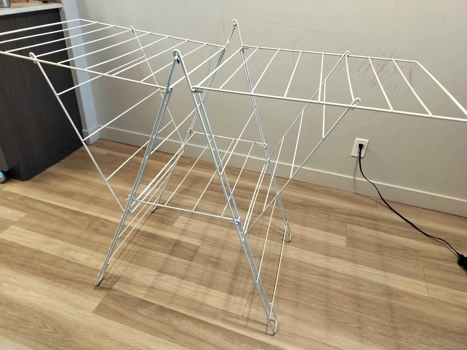 Ikea - white dress drying rack foldable - photo 3