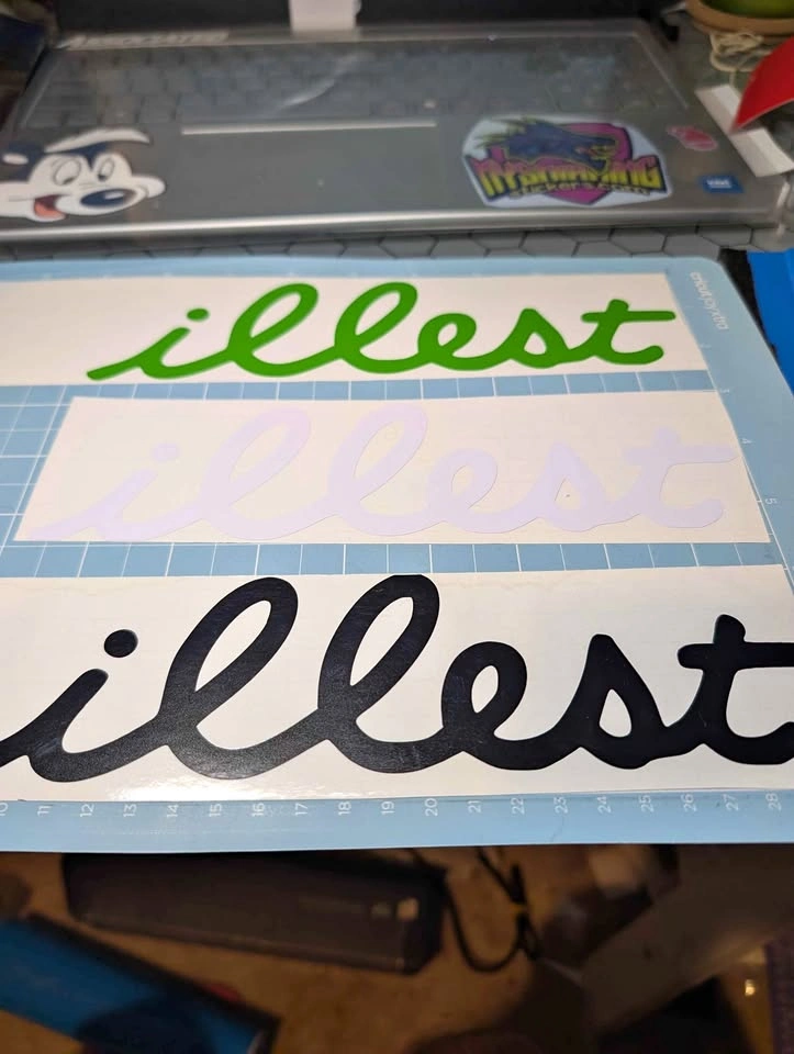 Illest vinyl decals