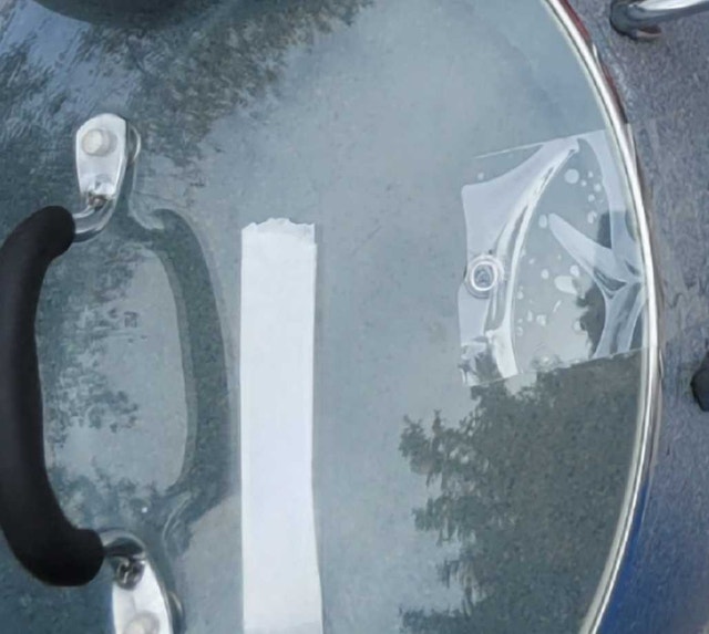 Glass Pot Lid w/Pot