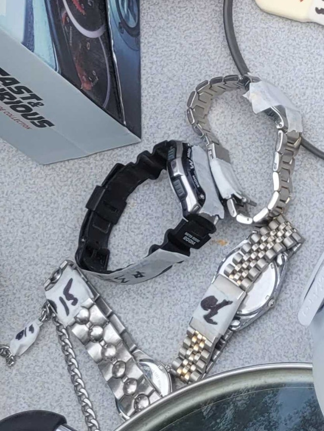 Fossil, Swanson, and Thermostat Watches