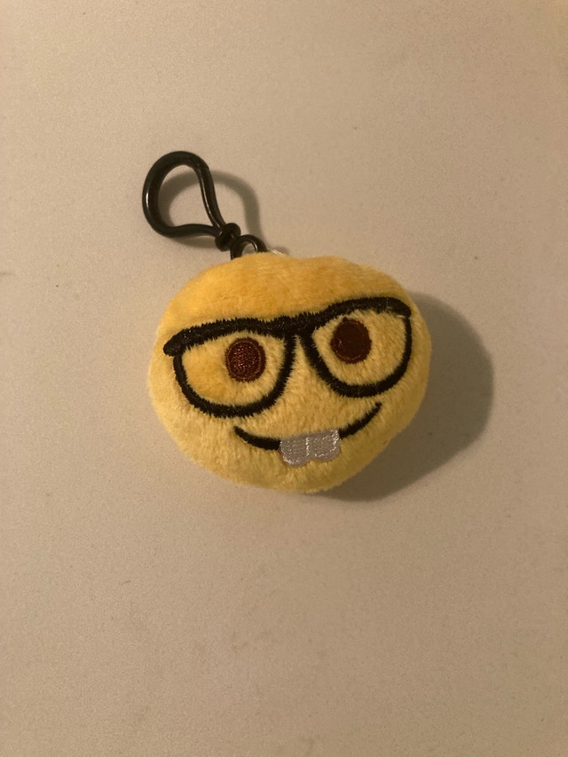 🏈 Nerd Emoji Plush Keychain