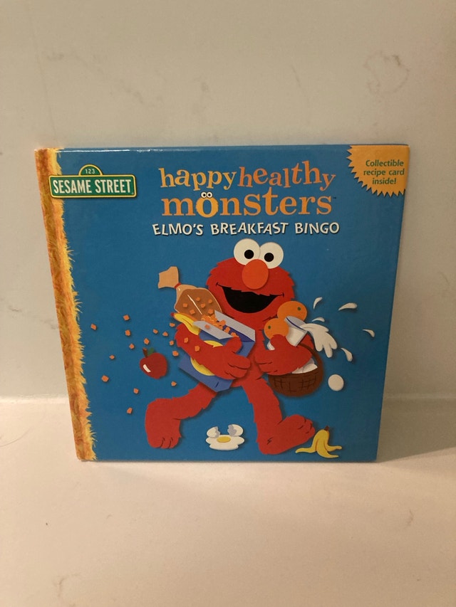 🏈 Sesame Street Happy Healthy Monsters Elmo's Breakfast Bingo