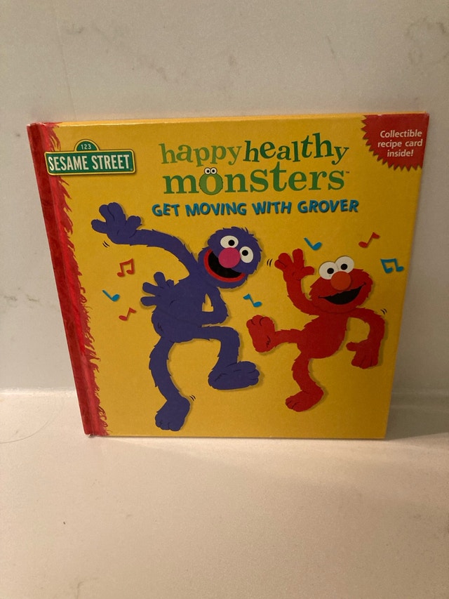 🏈 Sesame Street Happy Healthy Monsters: Get Moving with Grover