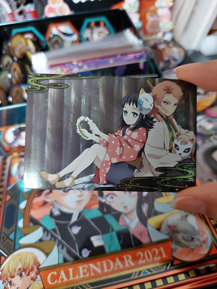 🏈 Demon Slayer: Kimetsu no Yaiba - Sabito and Makomo Wafer Card