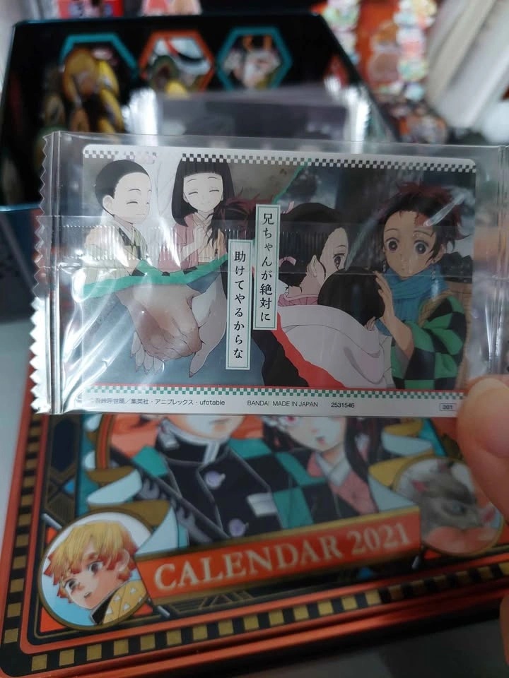🏈 Demon Slayer - Tanjiro & Nezuko Collectible Card - photo 2