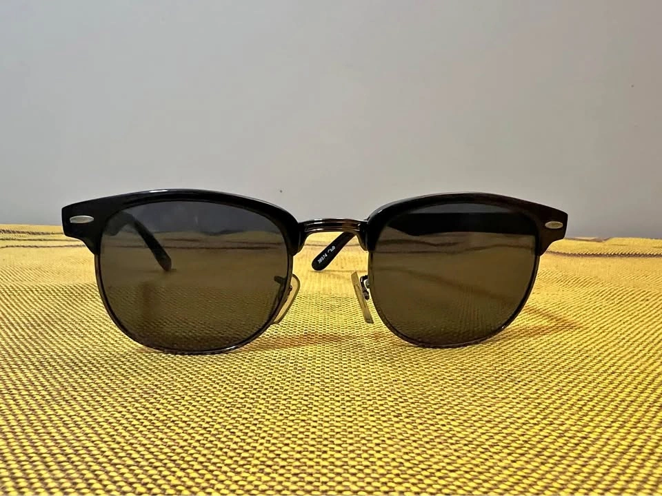 Classic Clubmaster Style Sunglasses – 100% UV Protection