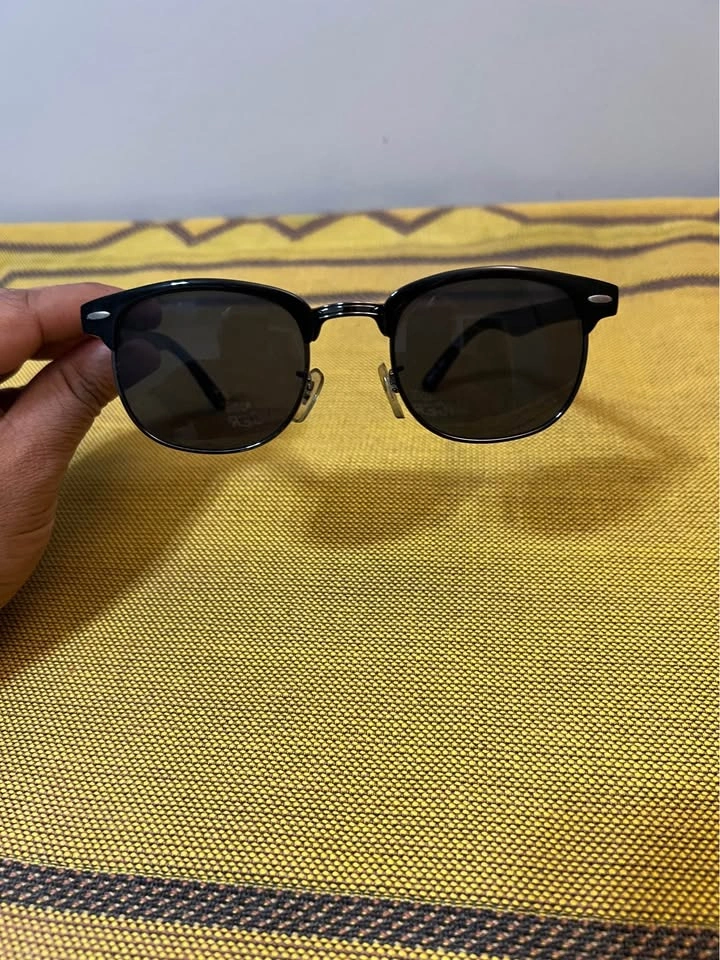 Classic Clubmaster Style Sunglasses – 100% UV Protection - photo 2