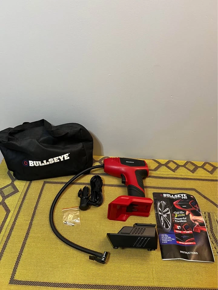 Bullseye Pro Rechargeable Tire Inflator Cordless Air Compressor - photo 3