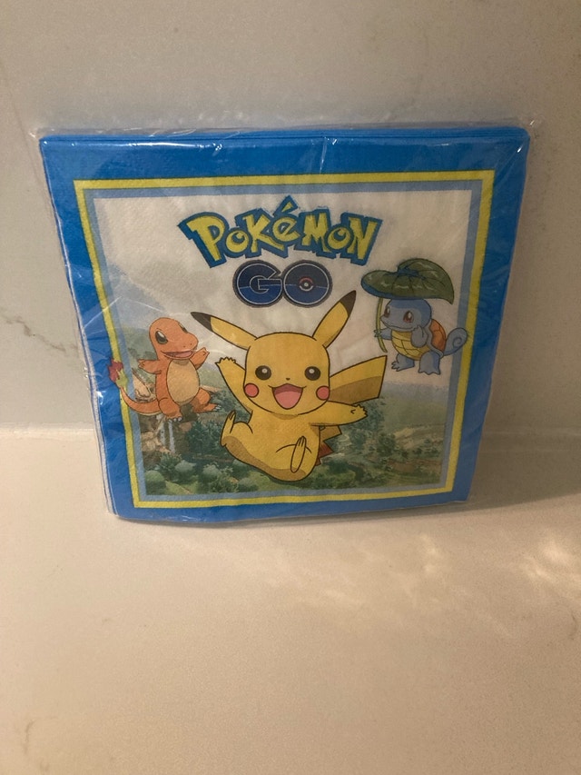 🏈 Pokémon GO Napkins