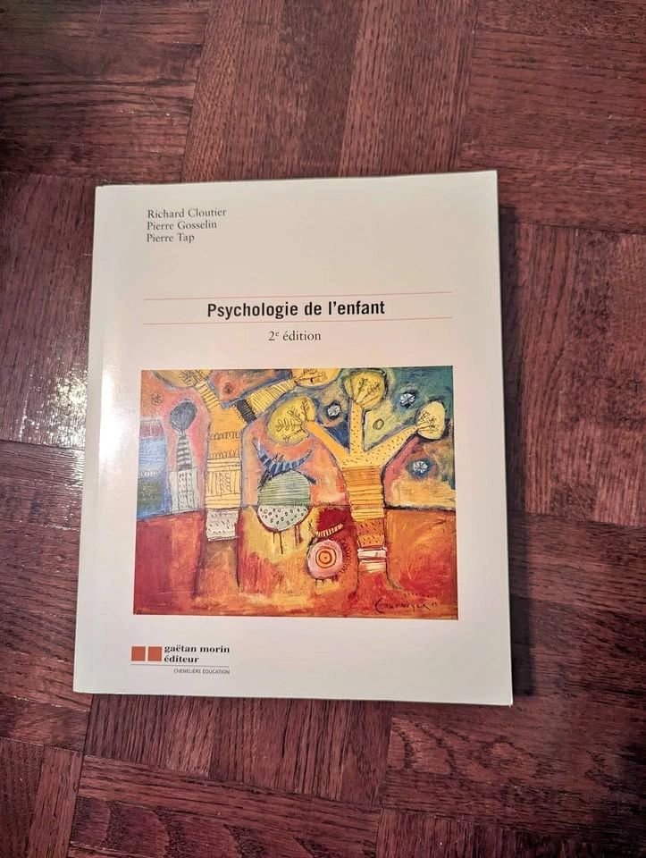 Psychologie de l'enfant, 2e édition