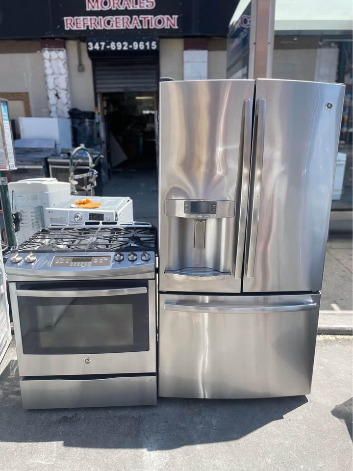 Set fridge and stove fridge 36 wide stove 30 wide - photo 3