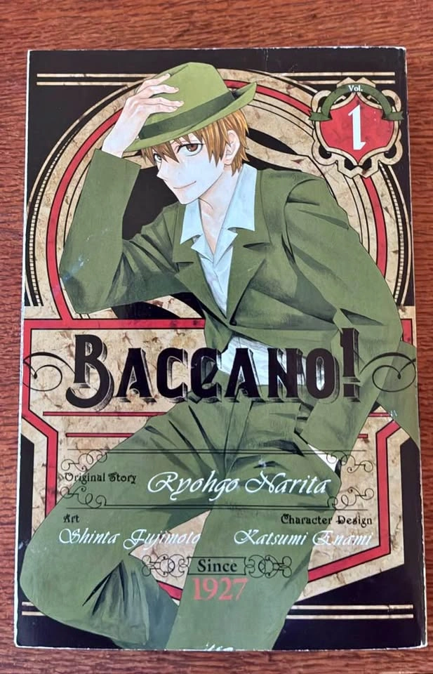 manga: baccano volume 1