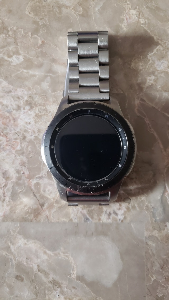 Samsung Galaxy Watch 46mm Smartwatch (Silver) - Great Condition