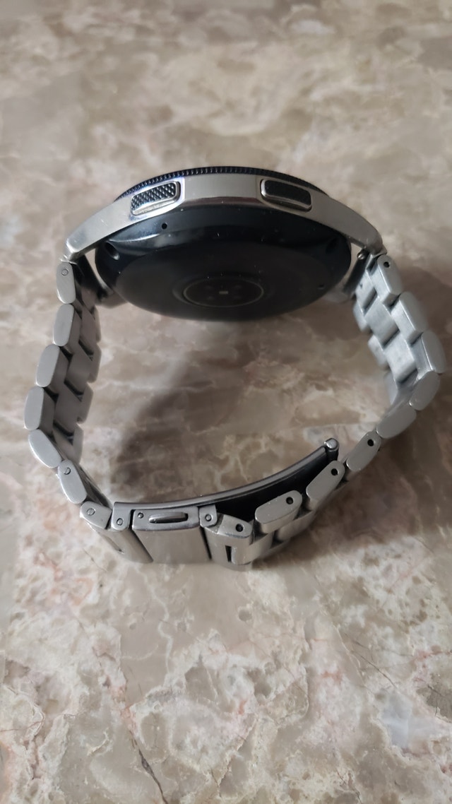 Samsung Galaxy Watch 46mm Smartwatch (Silver) - Great Condition - photo 2