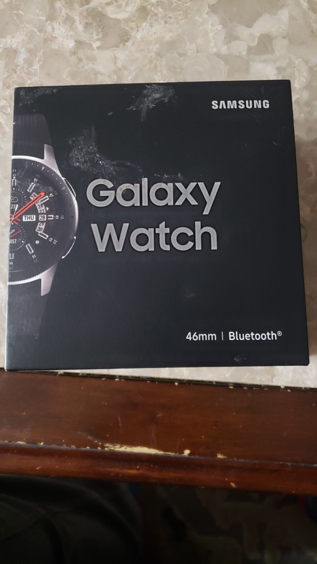 Samsung Galaxy Watch 46mm Smartwatch (Silver) - Great Condition - photo 5