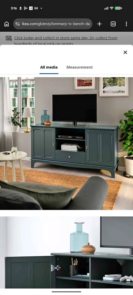 IKEA Lommarp TV Bench
