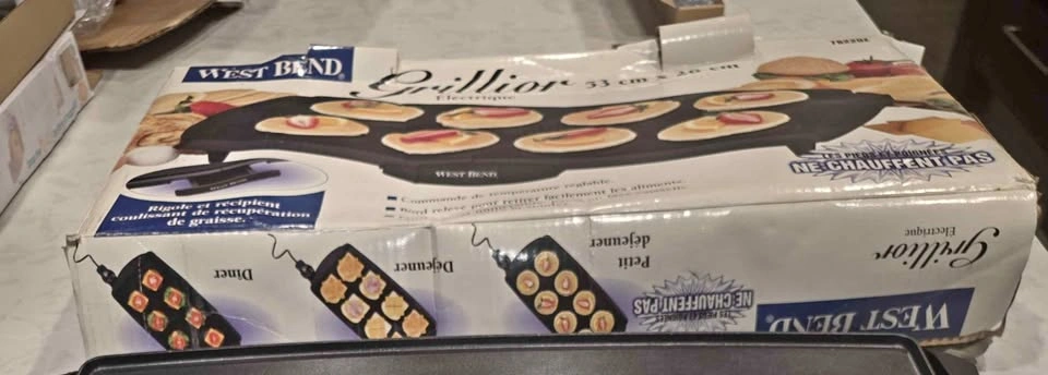 West Bend Grillior Electric Griddle/Skillet