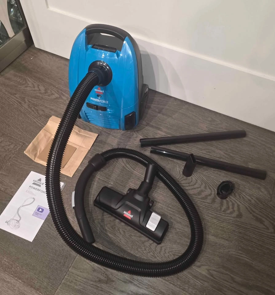 BISSELL PowerForce Bagged Canister Vacuum (Model 2154F) - photo 4