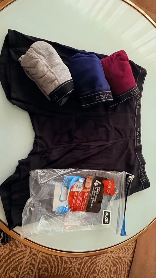 NEW - 4 pack - Hanes boxer brief. Comfort fit size 3 XL - photo 4