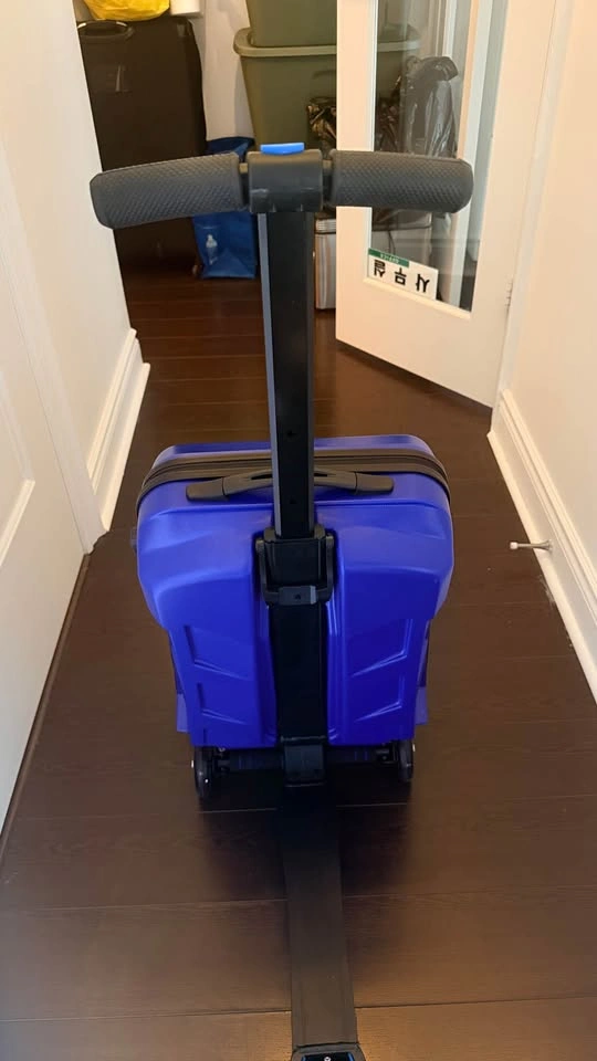 Gently used 2-in-1 Ride-On Scooter Suitcase for Kids, 20” - photo 2