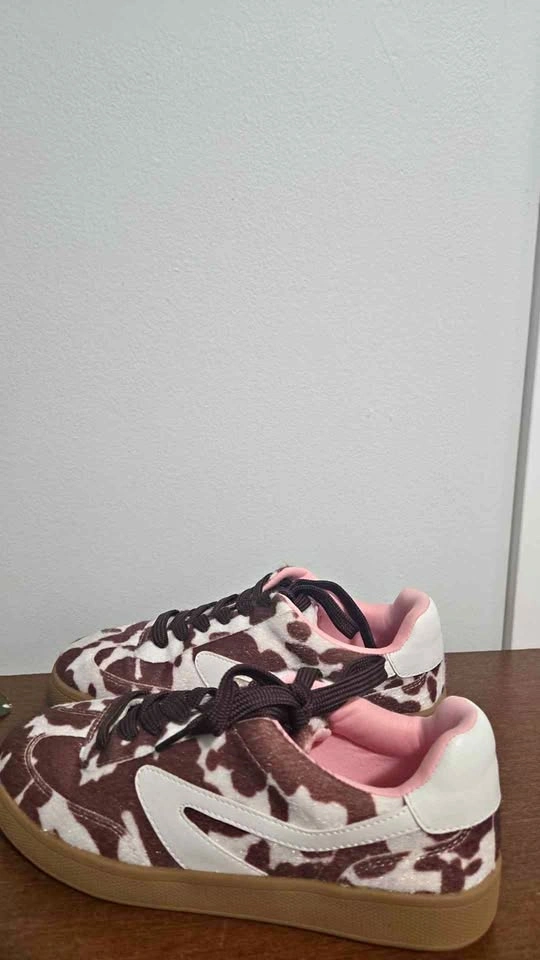 Tretorn Rawlins Cow Print Sneakers