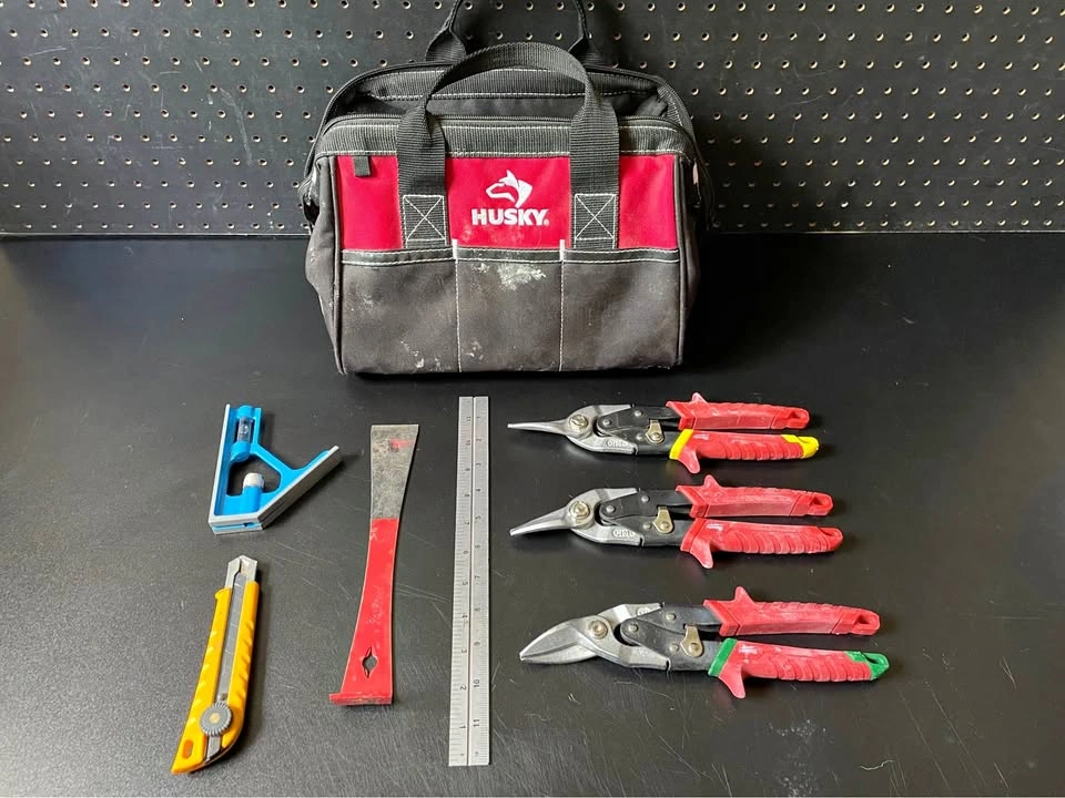 Husky Tool Bag and Hand Tool Set