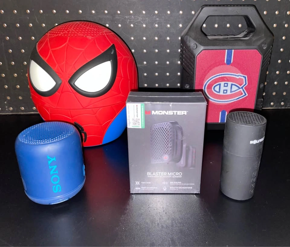 Speaker Lot – 5 Bluetooth Speakers