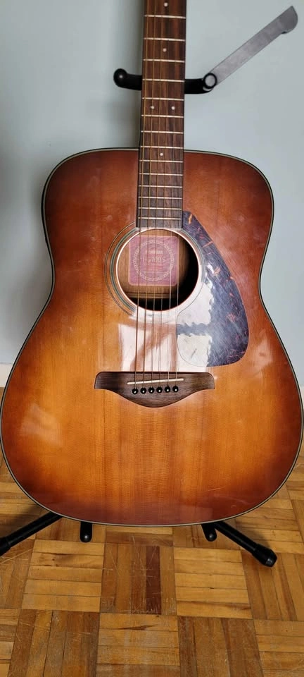 Yamaha FG700S electric acoustic guitar - photo 3