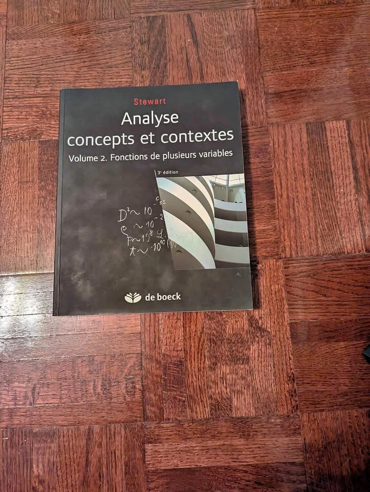 Analyse: Concepts et contextes. Volume 2