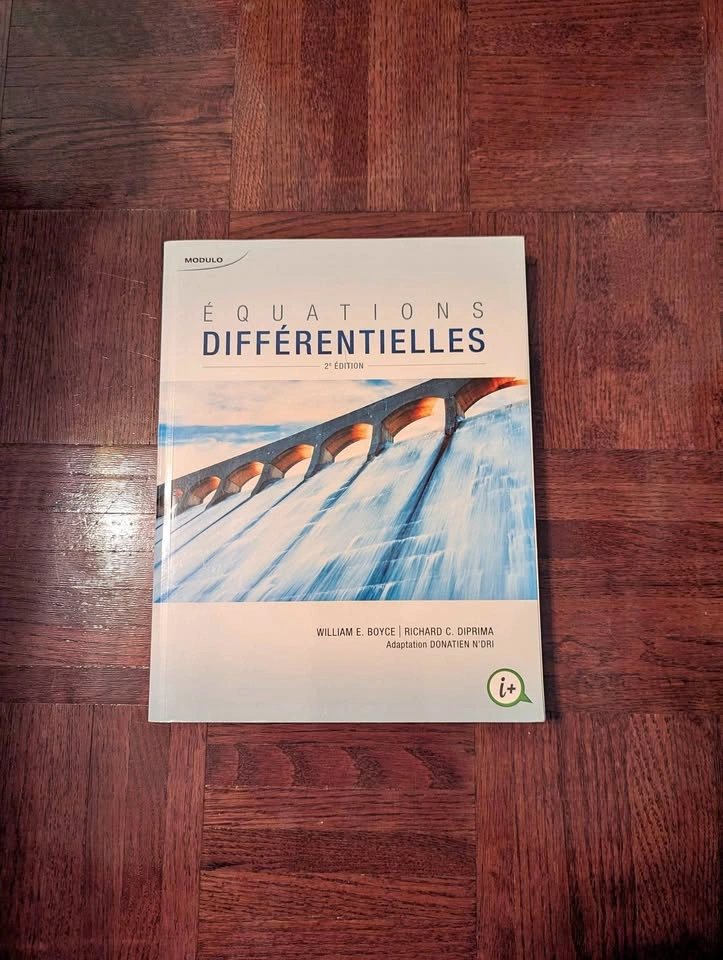 Équations différentielles, 2e édition