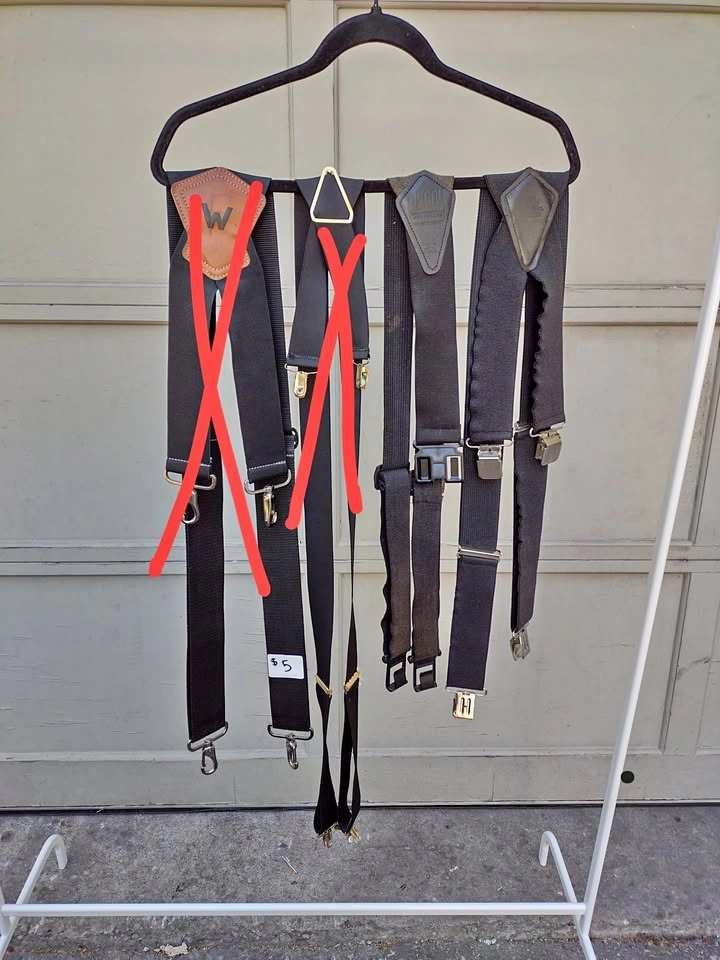 Black Suspenders - Perry and Kodiak