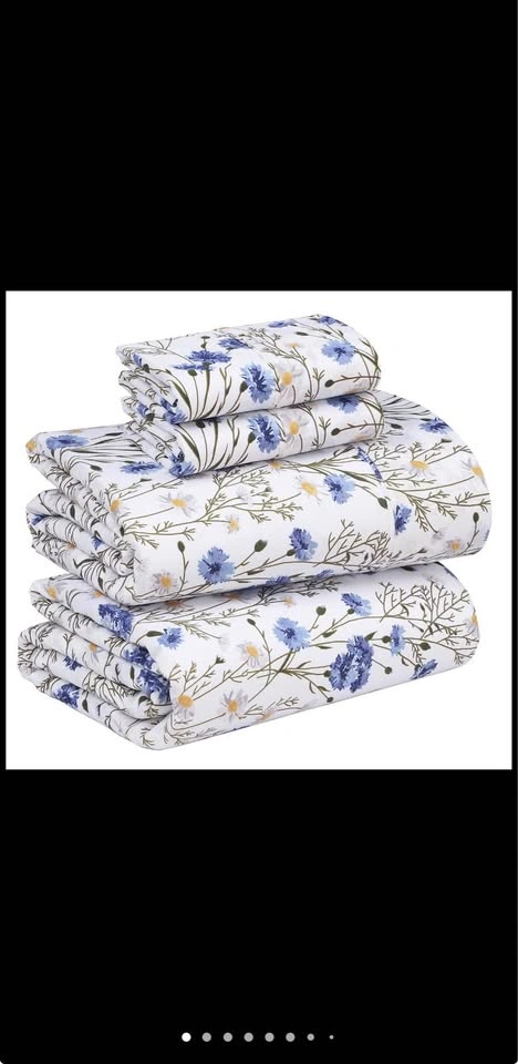 Bedding 4 Piece Set 100% Cotton Cal King Size (NEW) - photo 2
