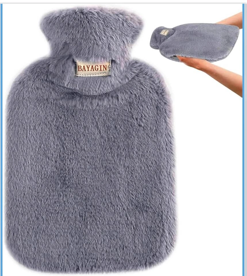 2.0L Hot & Cold Water Bottle with Hand Pocket Cover