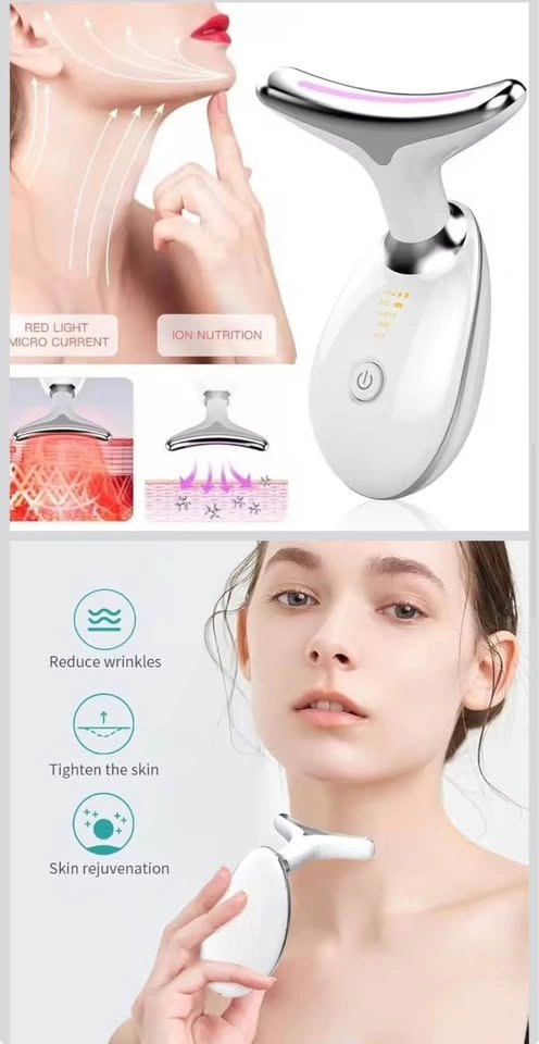 Face and Neck Massager Tool – USB Rechargeable - photo 5